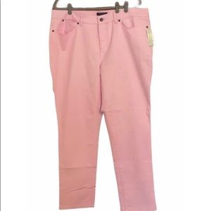 Talbots 16W Simply Flattering 5-Pocket Ankle Jeans